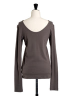 Oblada COTTON CASHMERE LONG TEE 商品画像3