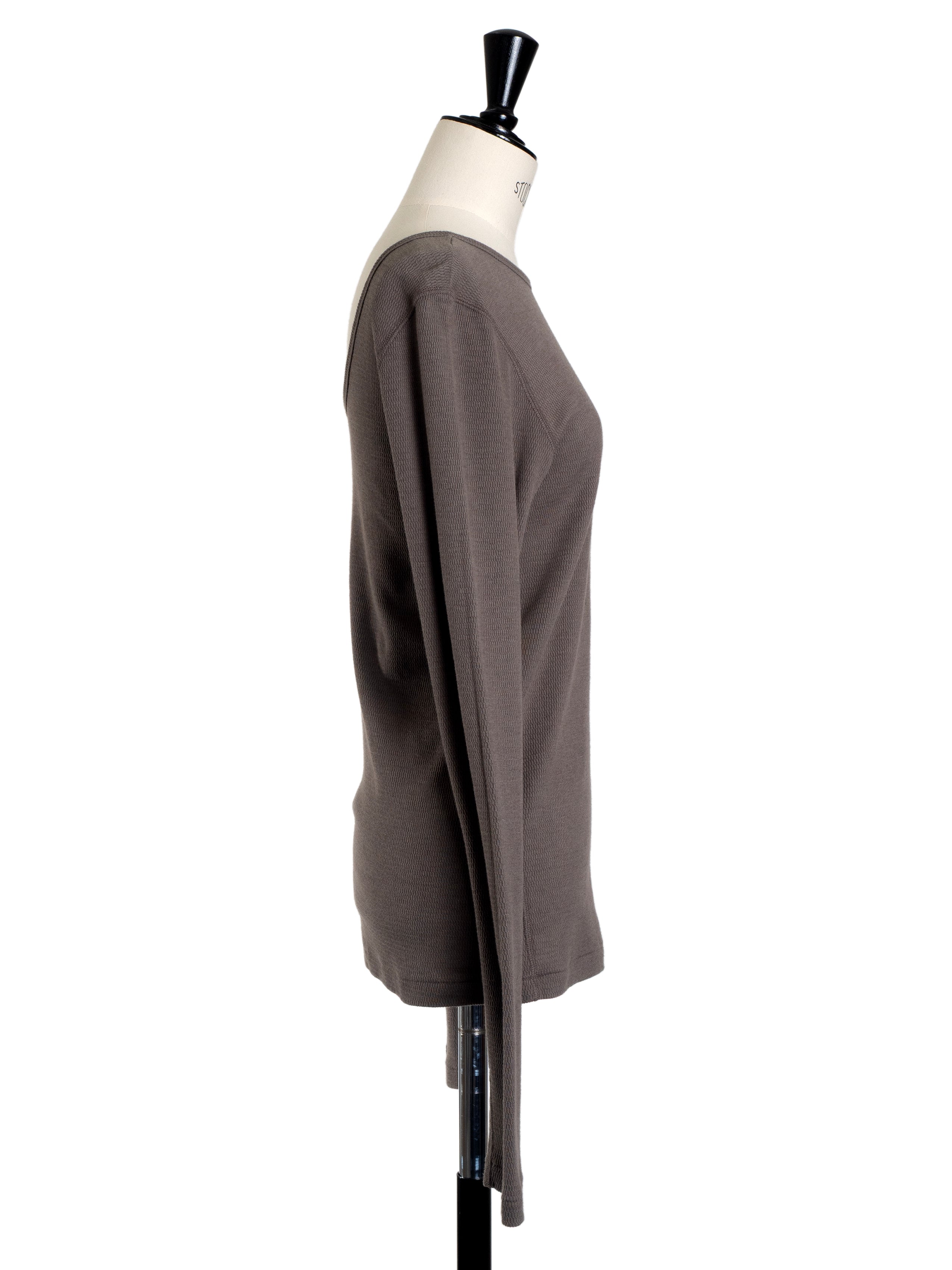 Oblada COTTON CASHMERE LONG TEE 商品画像2