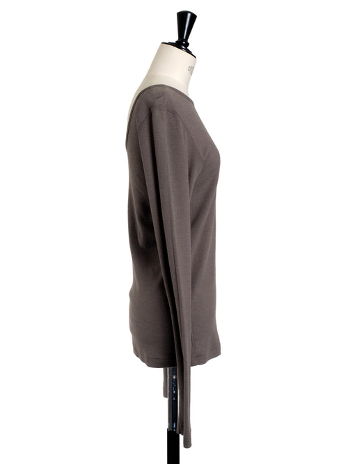 Oblada COTTON CASHMERE LONG TEE 商品画像2