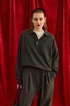 HENRY POLO KNIT
