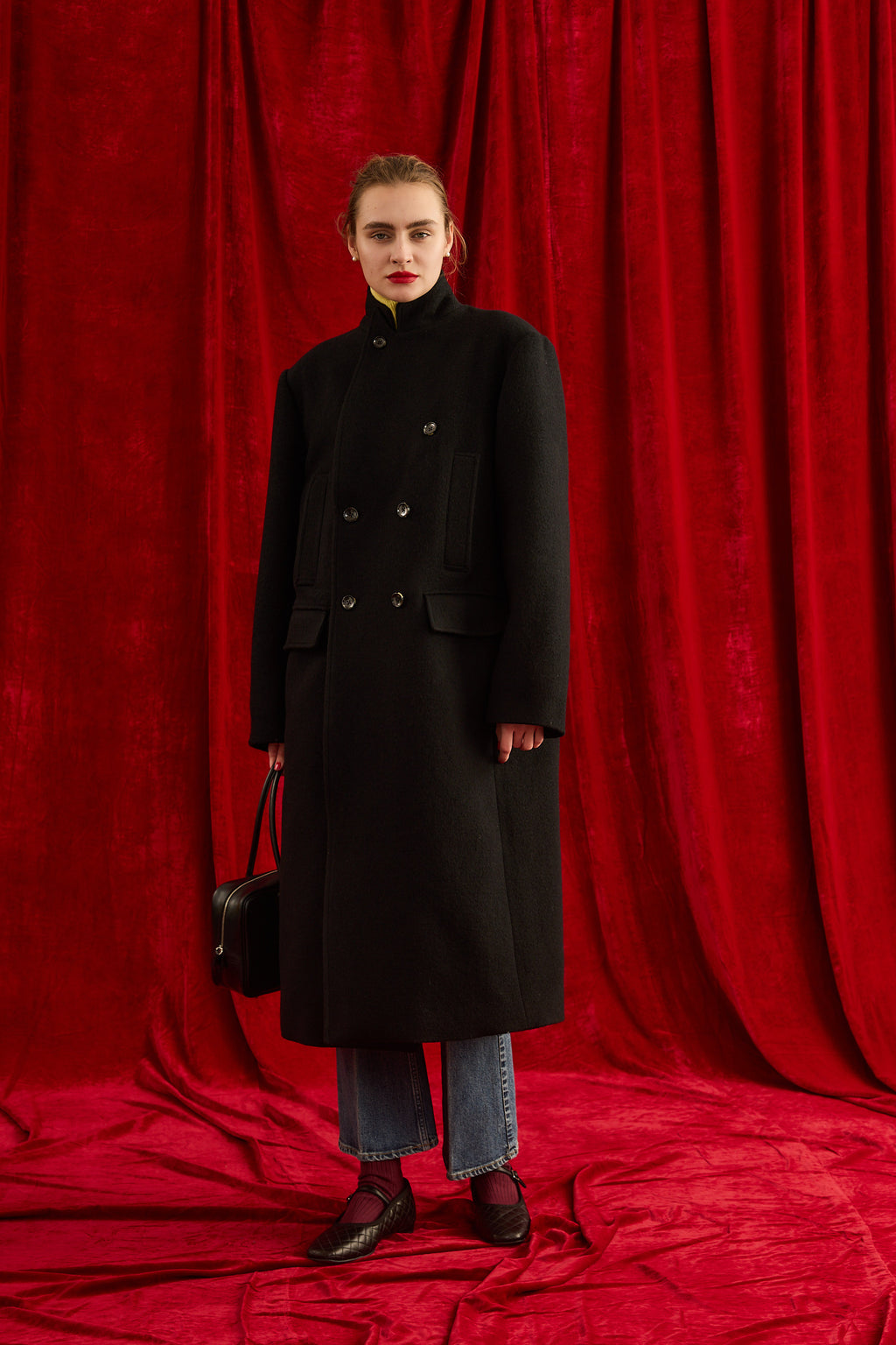CHARLES COAT (BLACK)