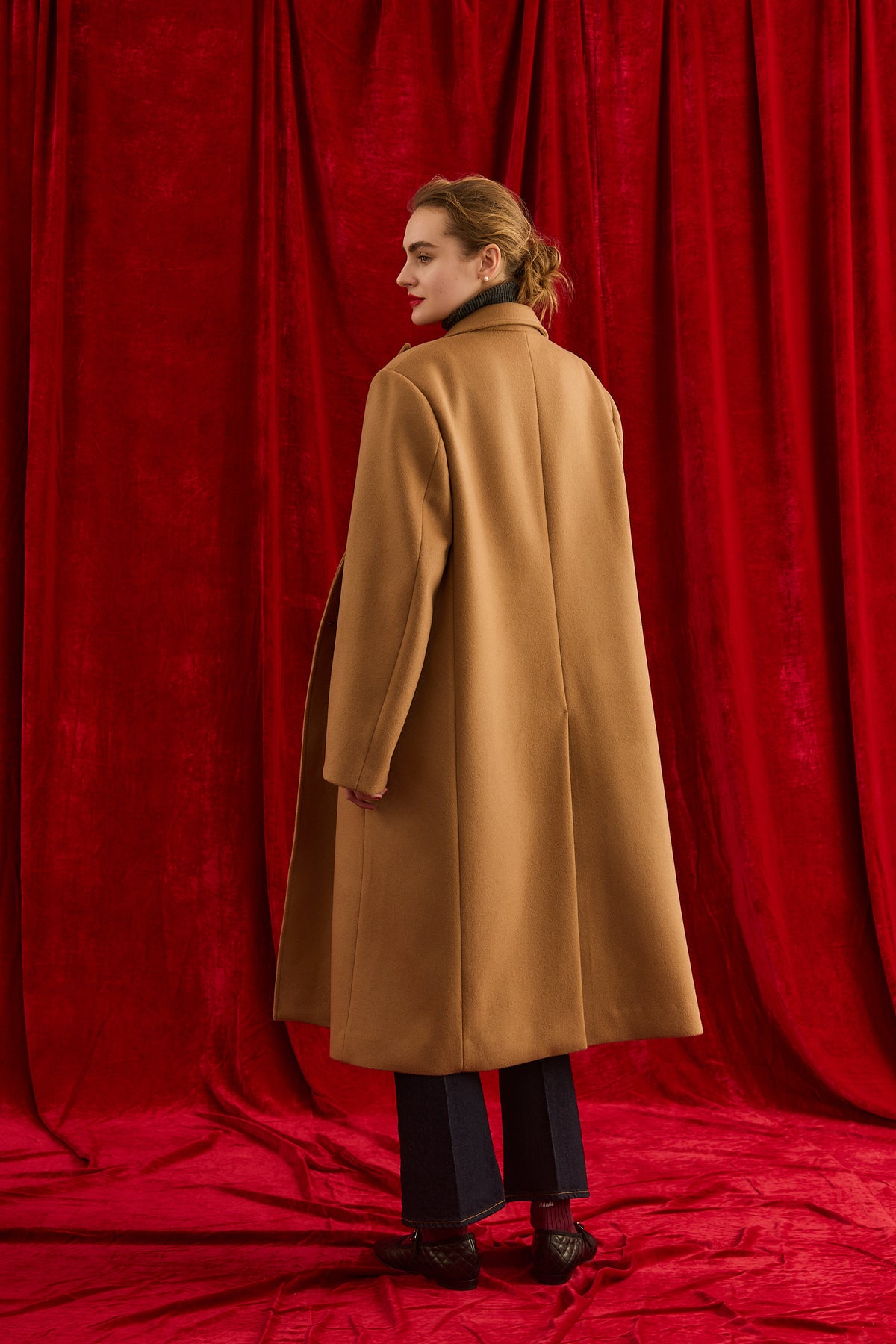 CHARLES COAT (CAMEL)