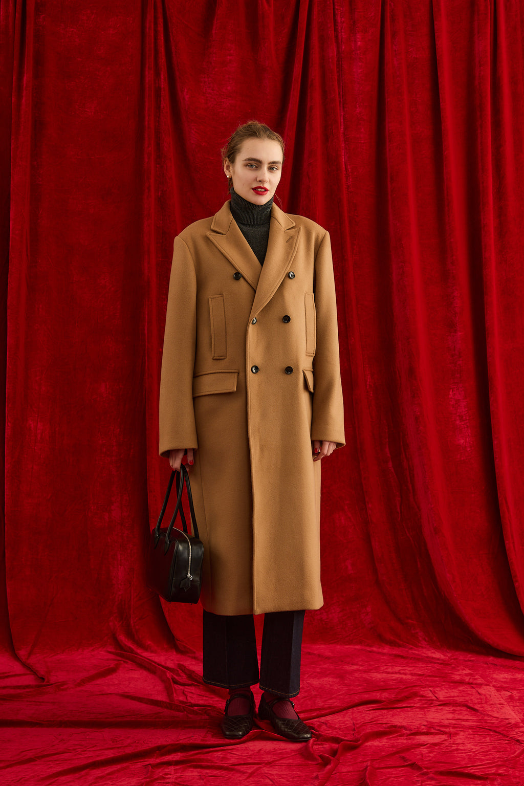 CHARLES COAT (CAMEL)