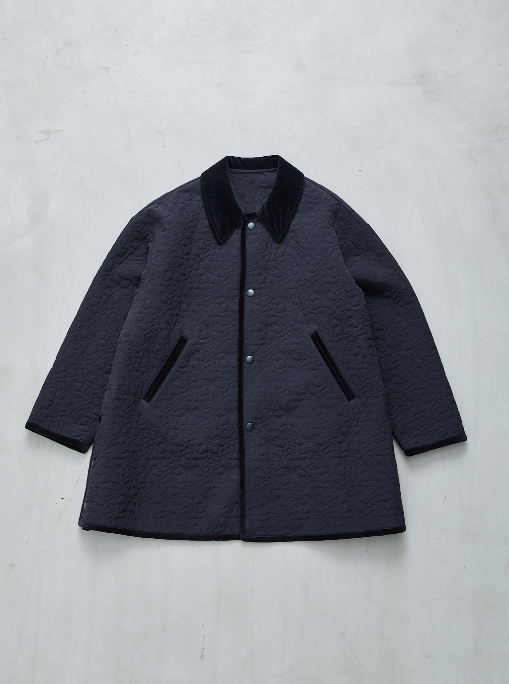 FLOWER EMBROIDERY COAT