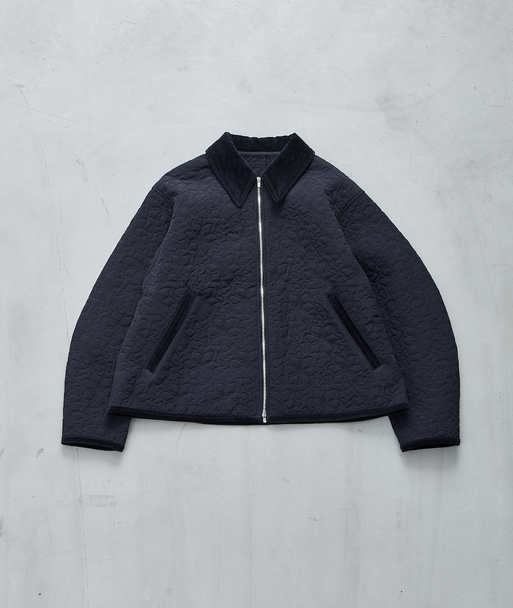 FLOWER EMBROIDERY BLOUSON