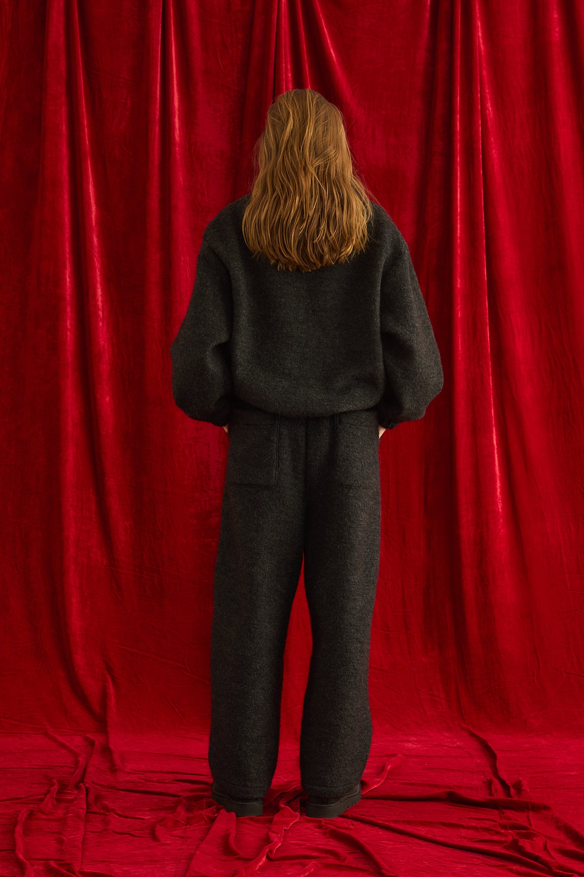 Oblada WOOL FLEECE TOPS C.GRAY