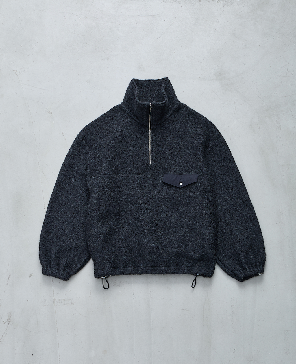 Oblada WOOL FLEECE TOPS C.GRAY