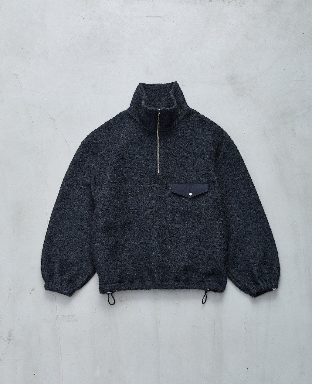 Oblada WOOL FLEECE TOPS C.GRAY