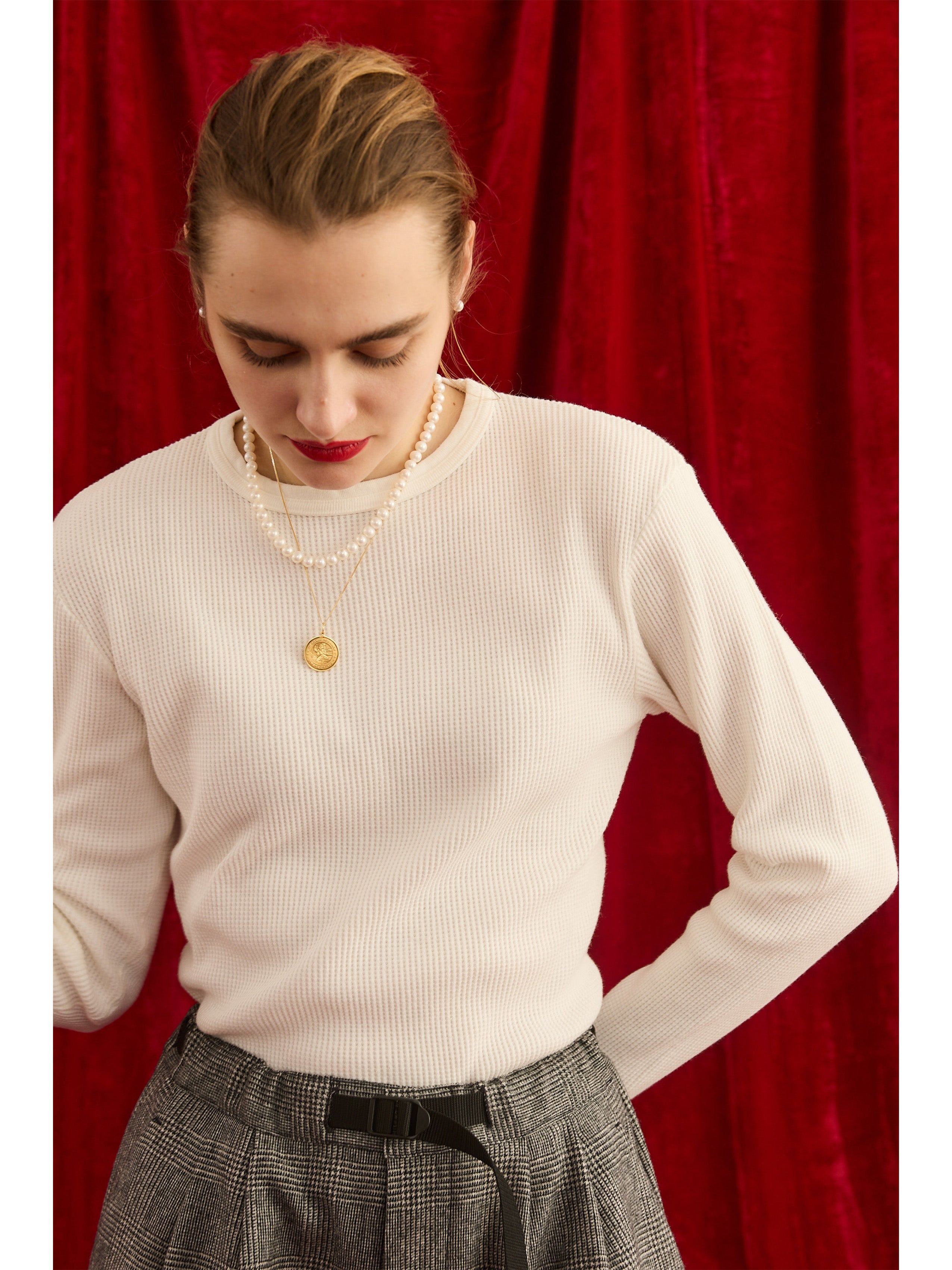 WAFFLE LONG SLEEVE
