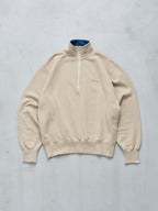 HALF ZIP SWEAT