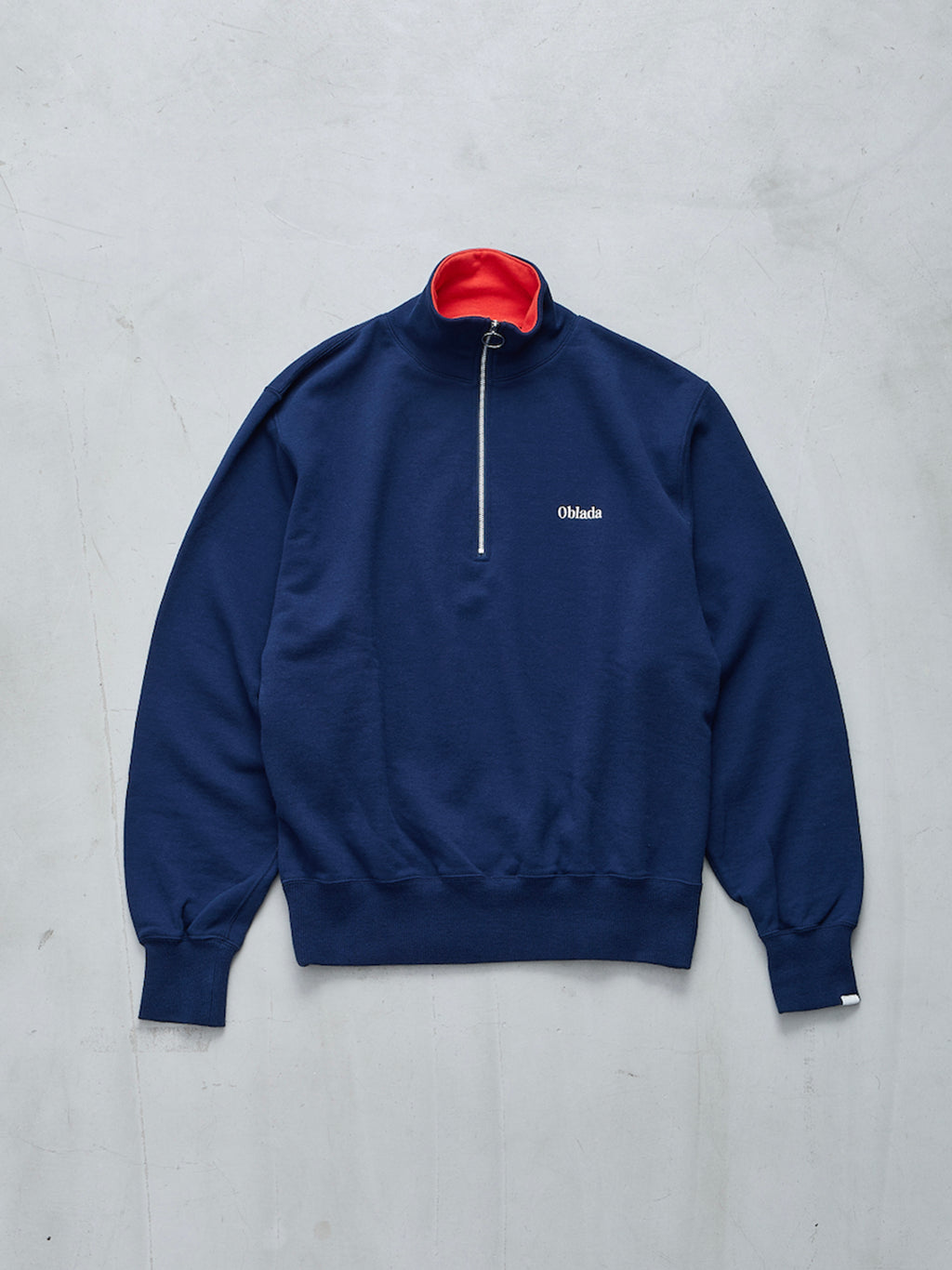 HALF ZIP SWEAT
