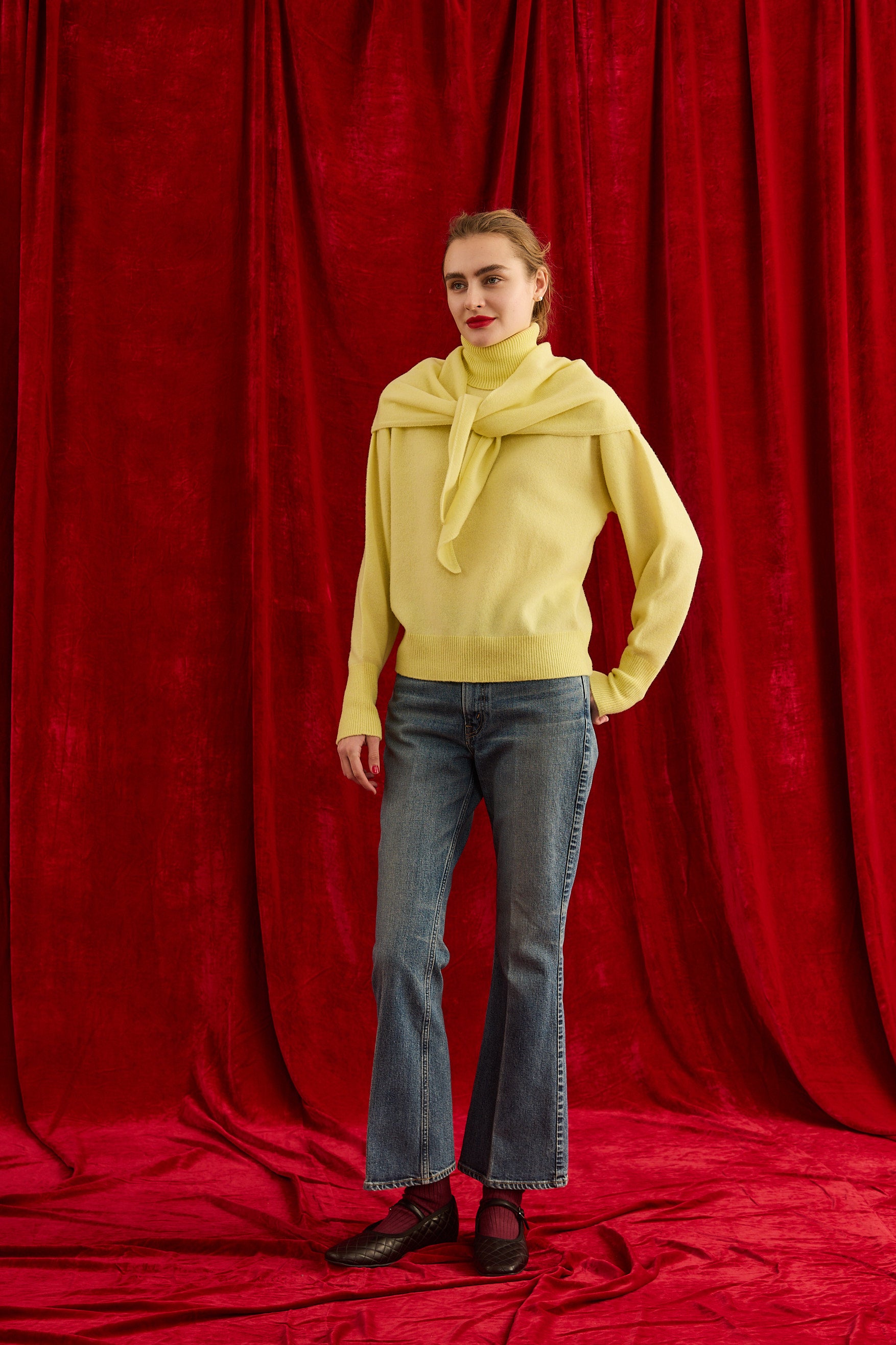 MARGARET JEANS VINTAGE (BLUE)