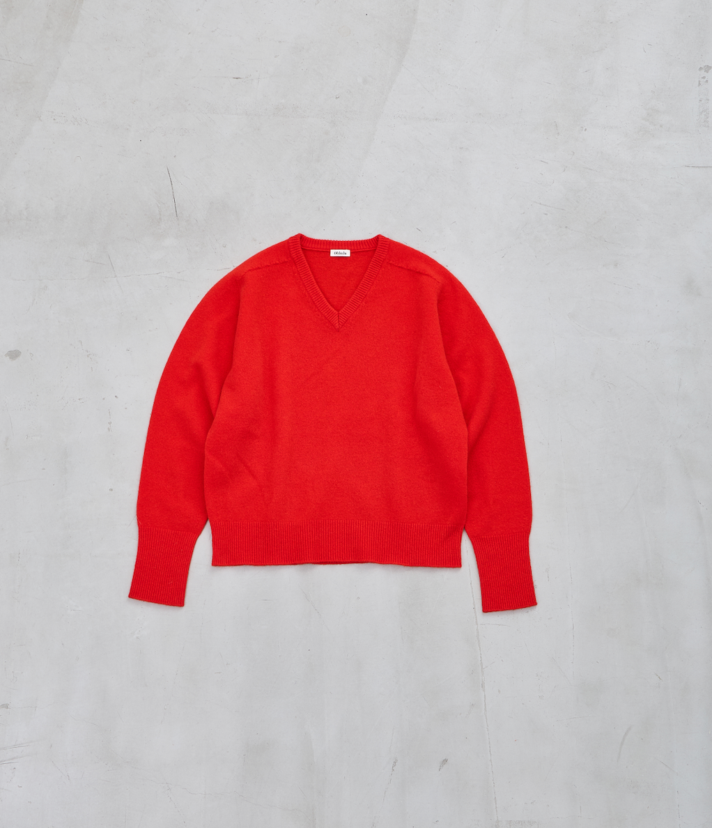 FILL V NECK KNIT