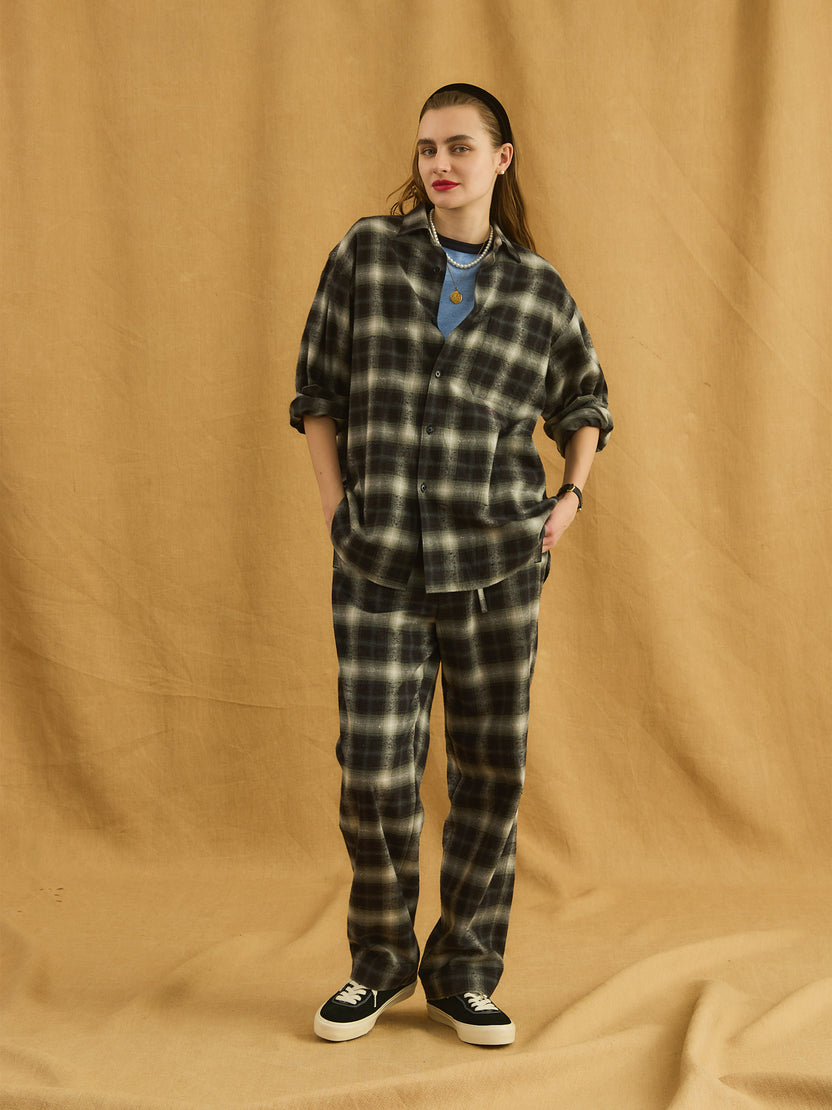 Oblada OMBRE CHECK PANTS 商品画像2