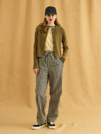 GINGHAM CHECK PANTS