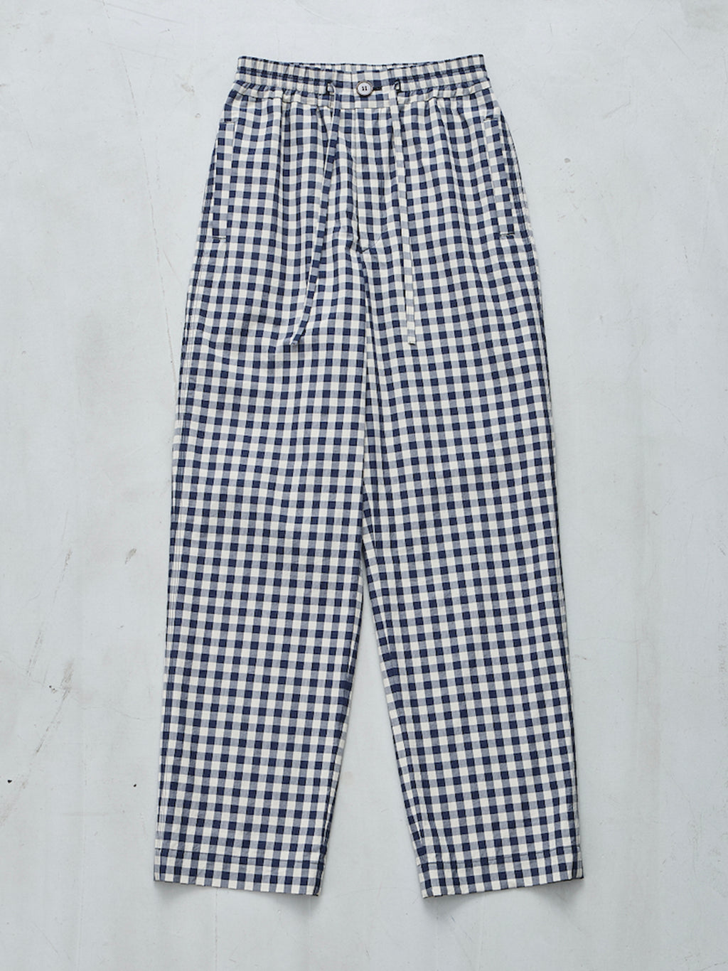 GINGHAM CHECK PANTS
