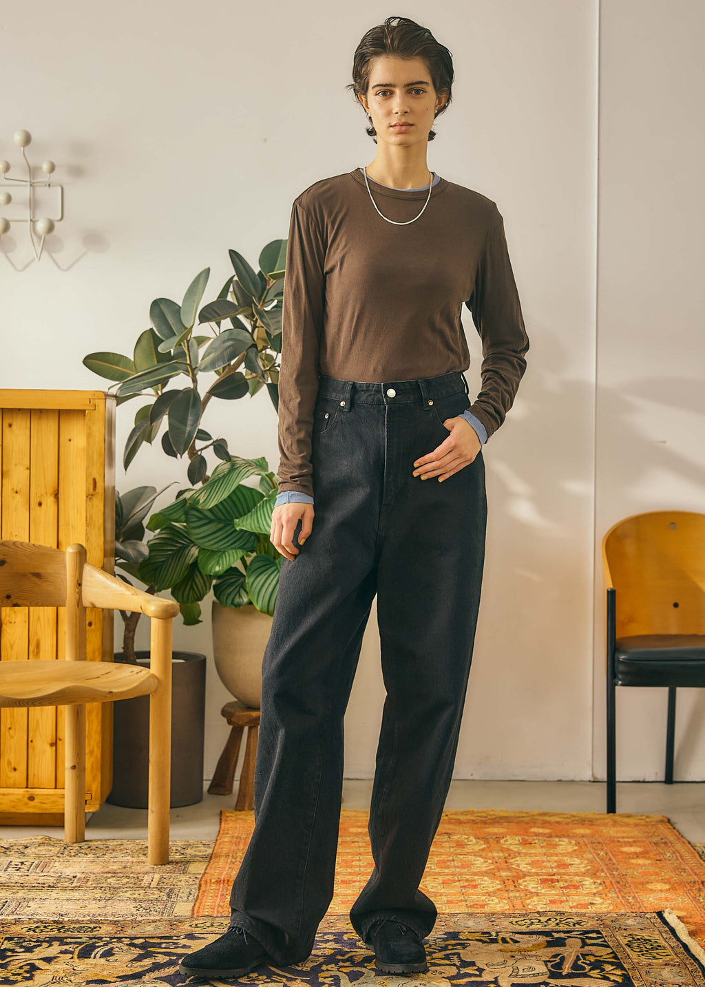 SHEER LONG SLEEVE TEE
