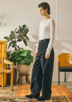 SHEER LONG SLEEVE TEE