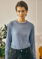 SHEER LONG SLEEVE TEE