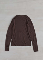 SHEER LONG SLEEVE TEE