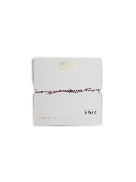 kit・sch STRING BRACELET 裏面・パッケージ画像