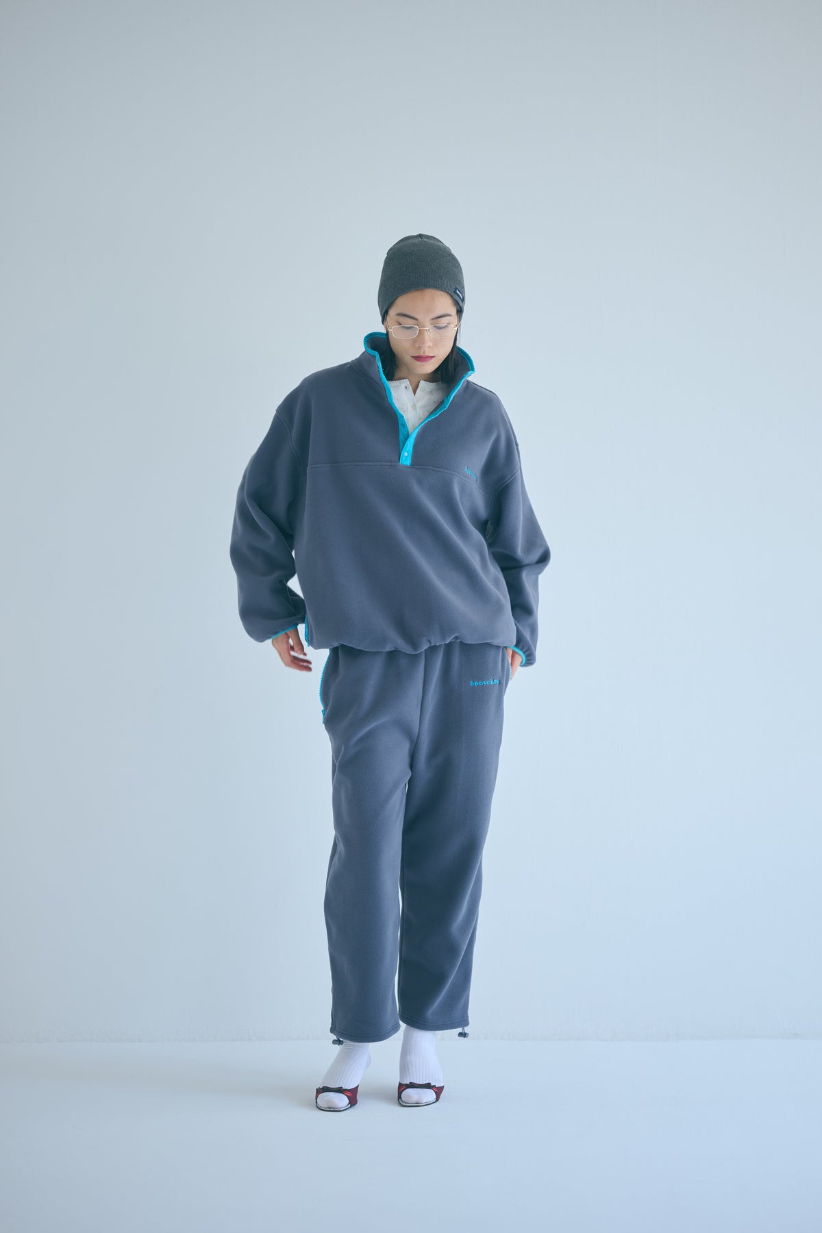 SEA Seavalley　リサイクル　フリース　トラウザーズ 公式商品写真