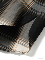 BATONER OMBRE CHECK BAND COLLAR SHIRT 公式商品写真