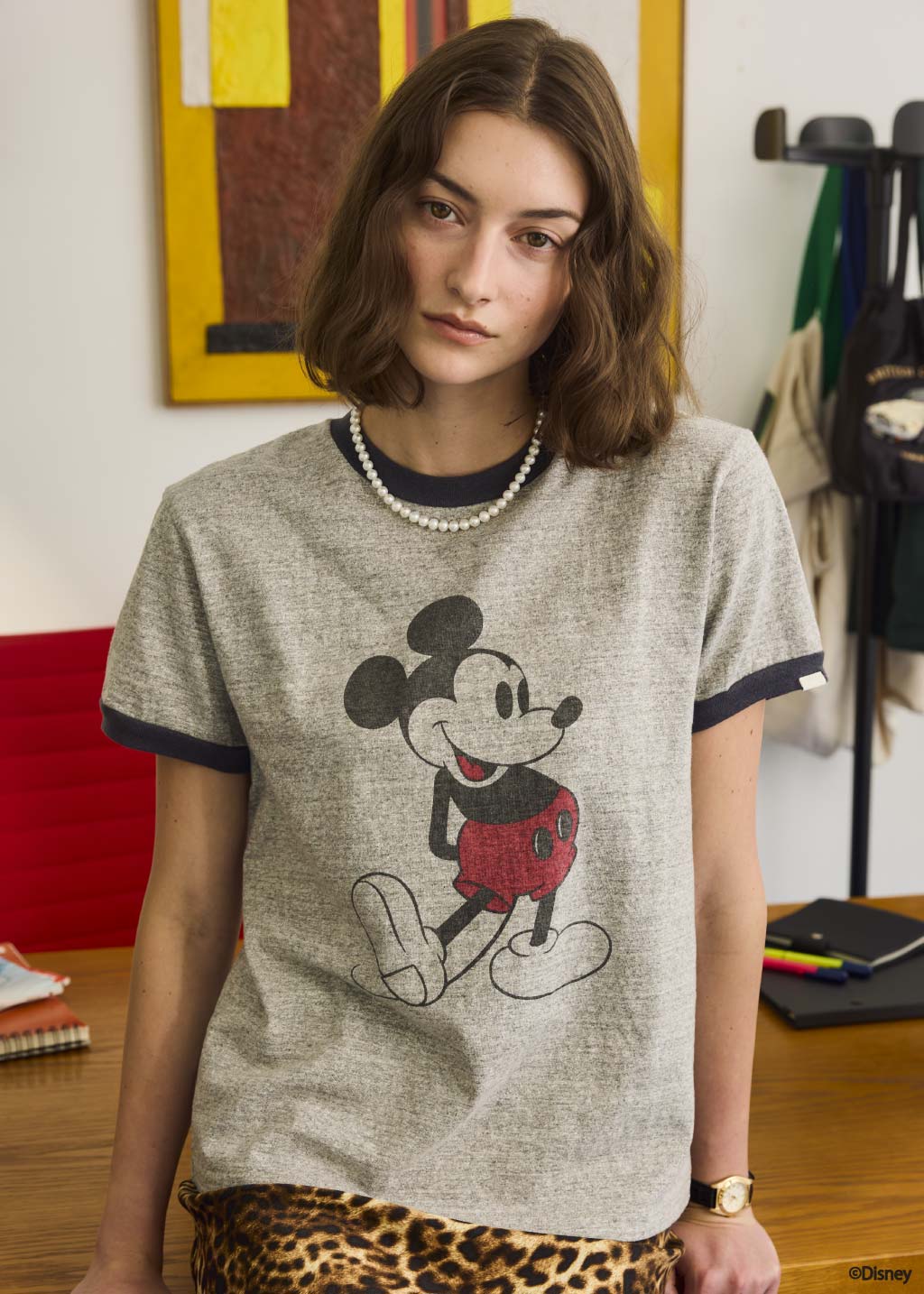 Oblada MICKEY TEE 公式商品写真