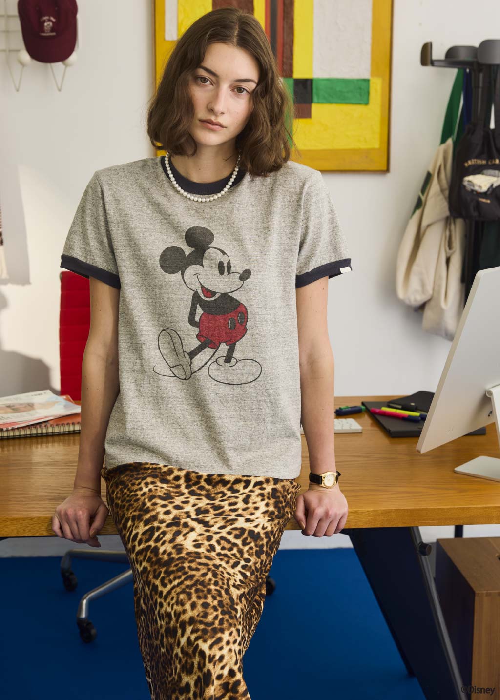 Oblada MICKEY TEE 公式商品写真