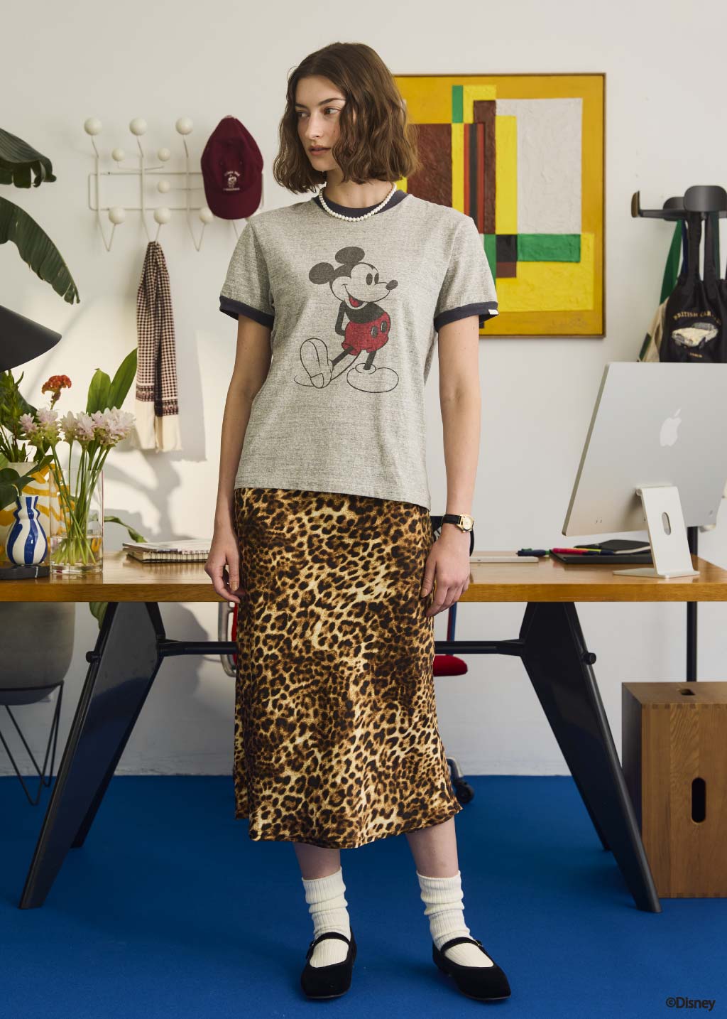Oblada MICKEY TEE 公式商品写真