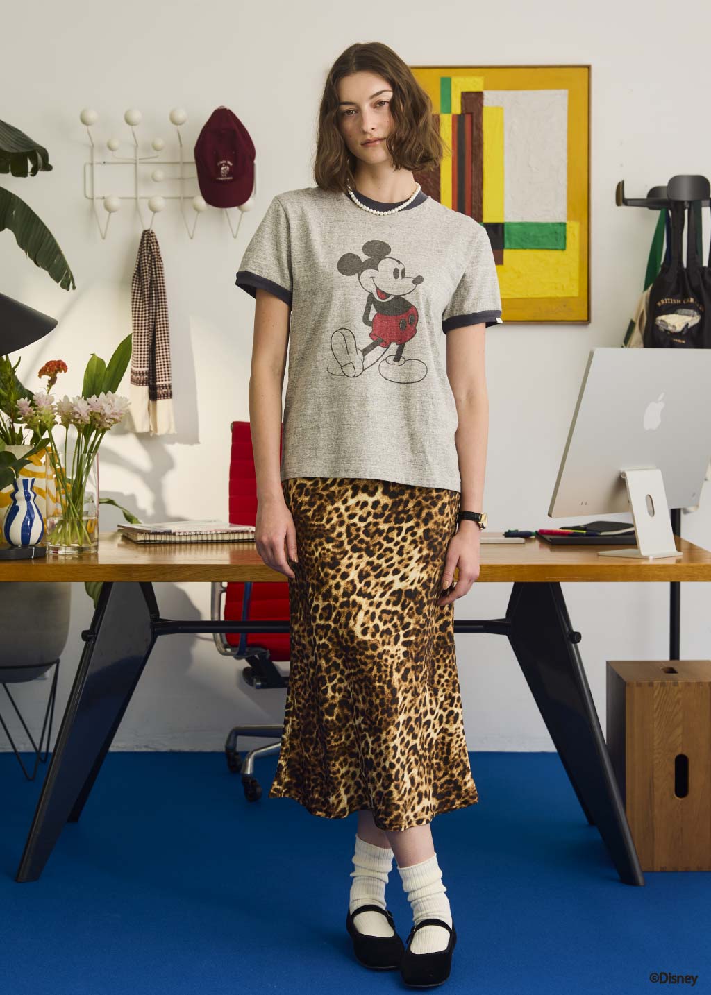 Oblada MICKEY TEE 公式商品写真