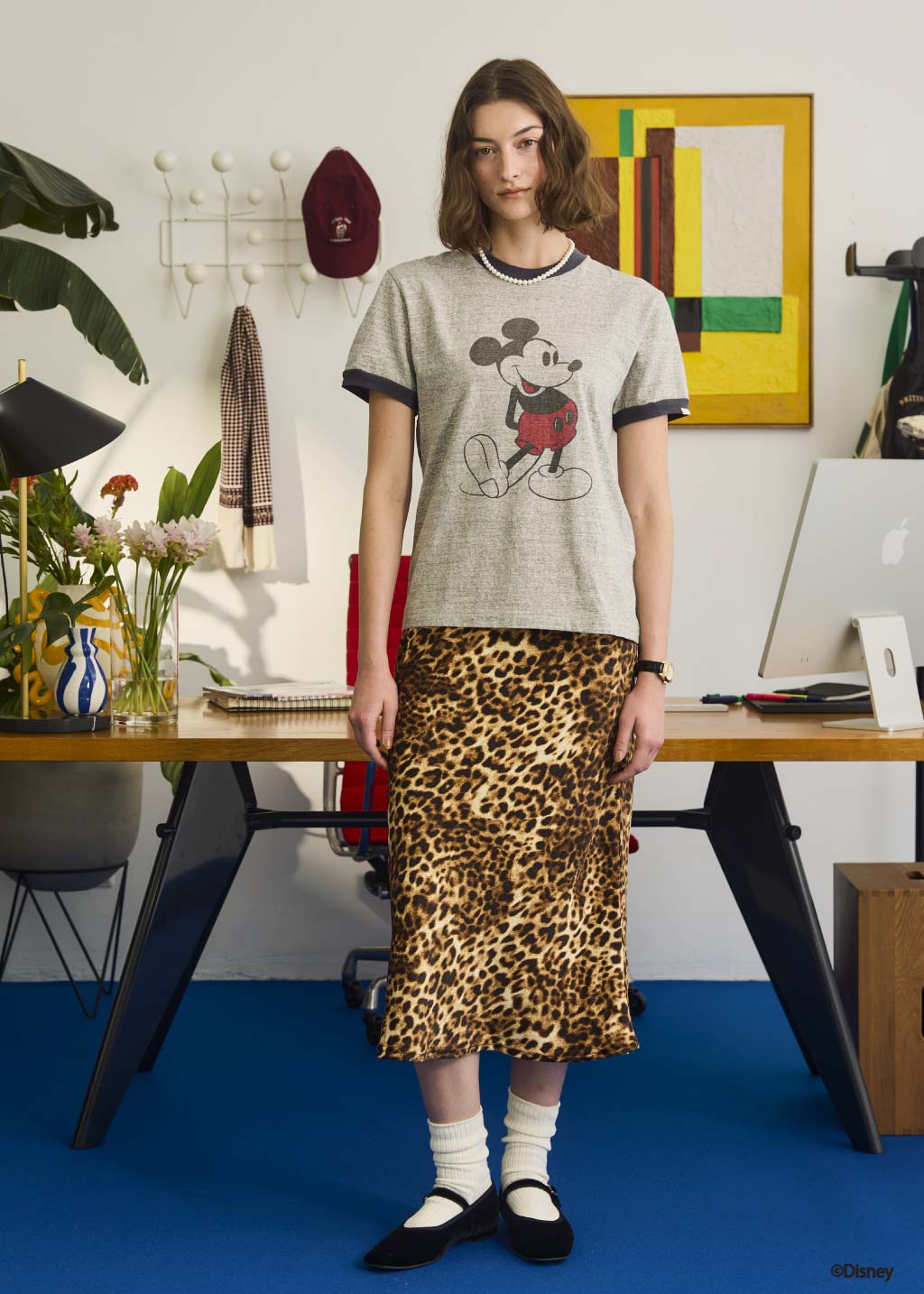 Oblada MICKEY TEE 公式商品写真