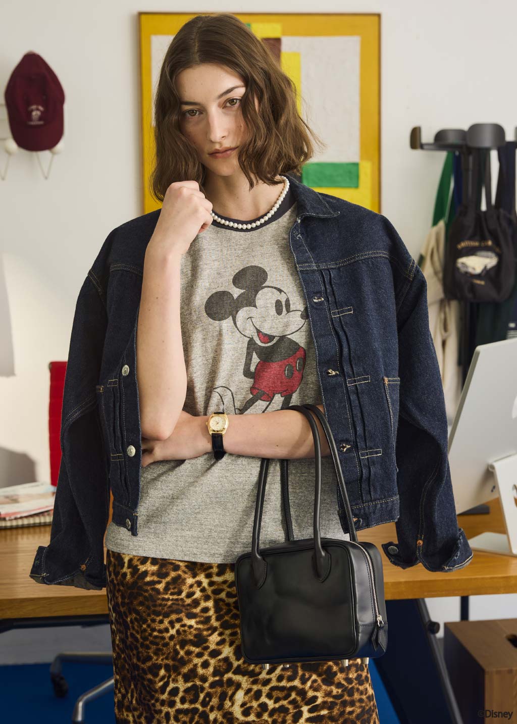 Oblada MICKEY TEE 公式商品写真