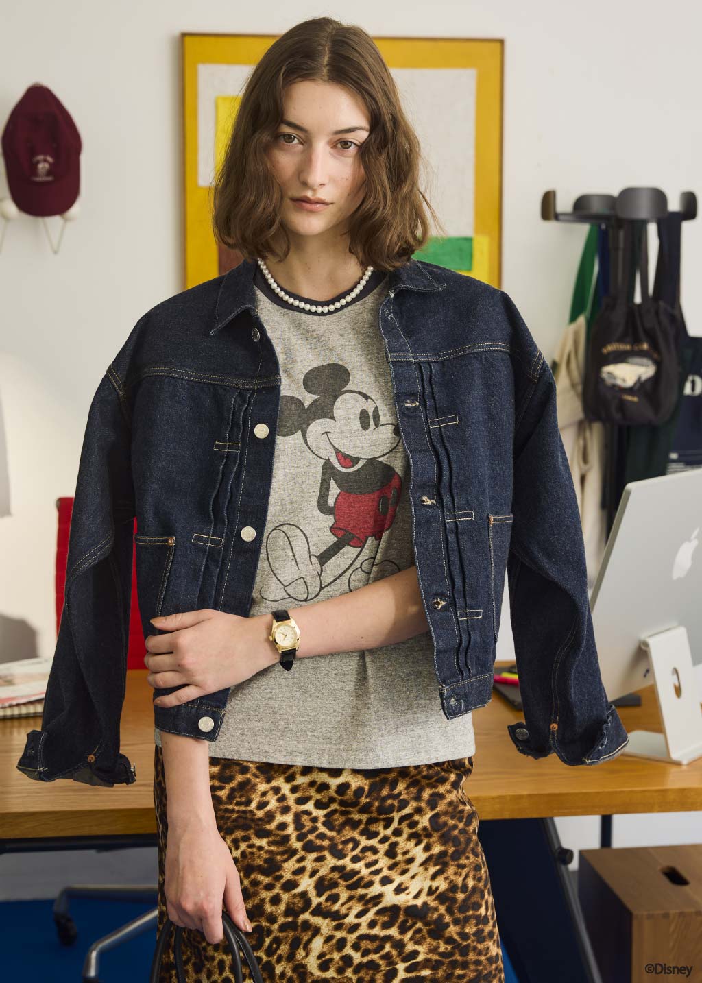 Oblada MICKEY TEE 公式商品写真