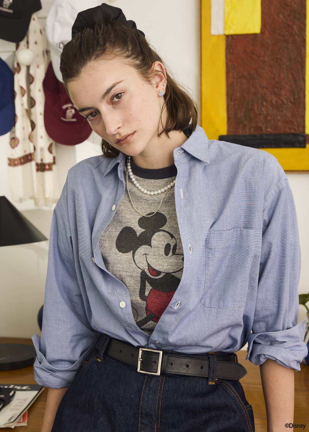 Oblada MICKEY TEE 公式商品写真
