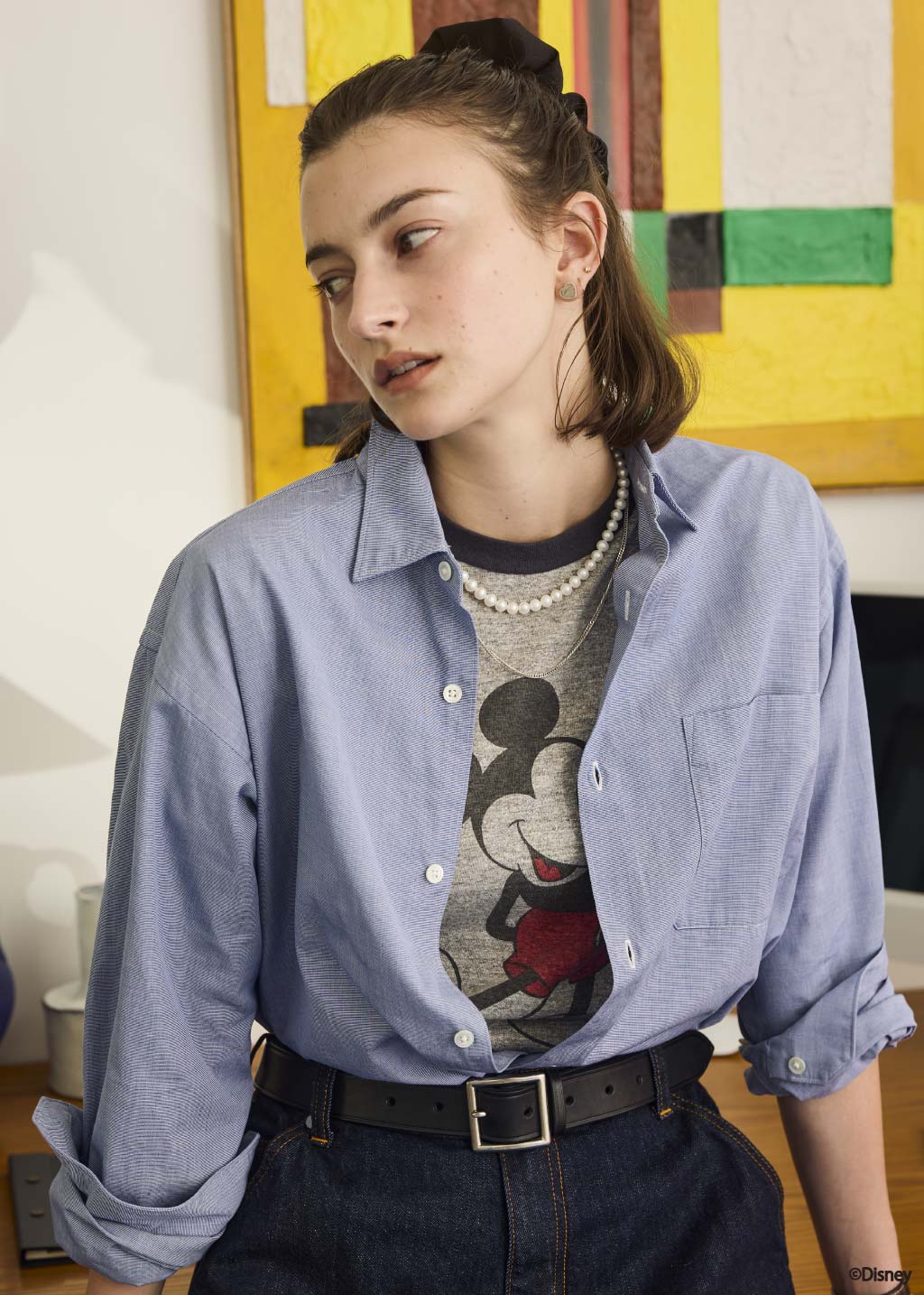 Oblada MICKEY TEE 公式商品写真