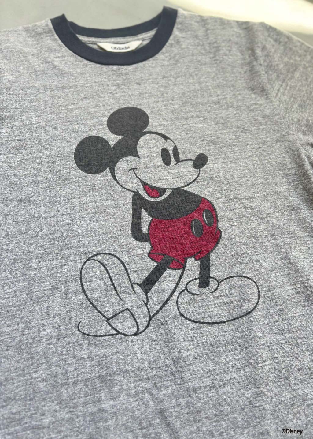 Oblada MICKEY TEE 公式商品写真
