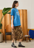 Oblada LEOPARD PRNT SKIRT 公式商品写真
