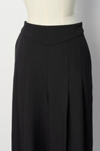 SINME ダーツワイドパンツ ブラック 商品写真