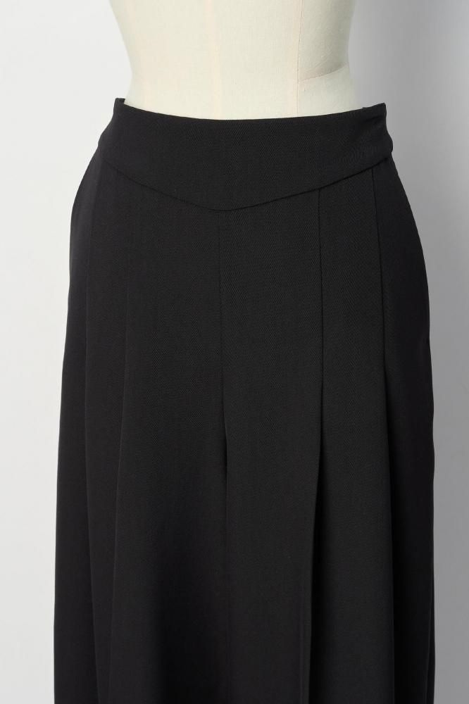 SINME ダーツワイドパンツ ブラック 商品写真