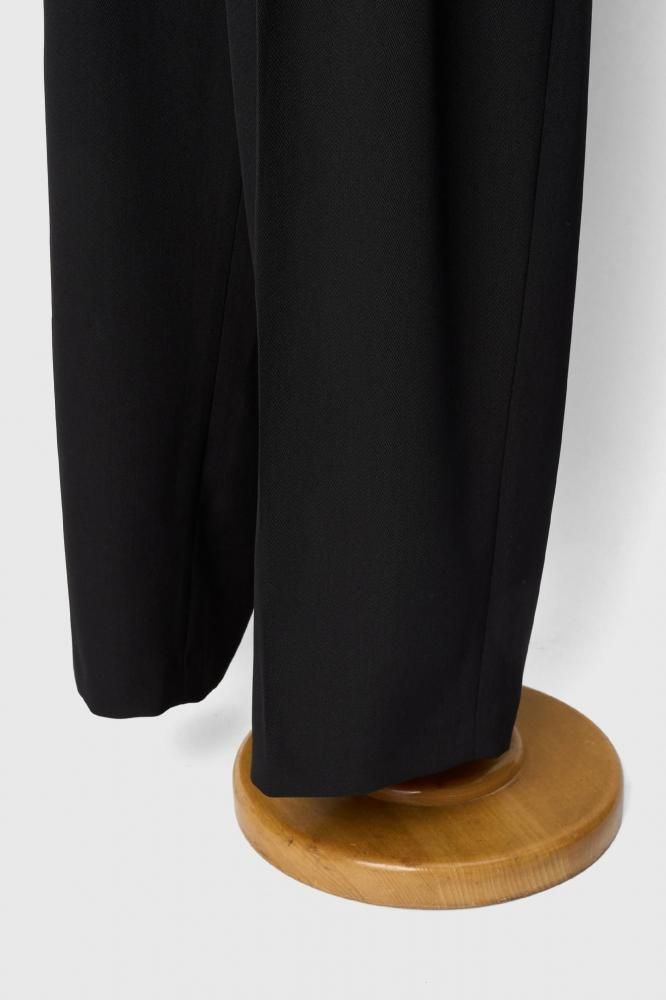 SINME ダーツワイドパンツ ブラック 商品写真
