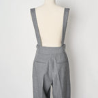 SINME SS15-07 ウールサスペンダーパンツ グレー