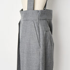 SINME SS15-07 ウールサスペンダーパンツ グレー