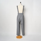 SINME SS15-07 ウールサスペンダーパンツ グレー