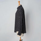 SINME ドットB・Dブラウス SS15-03 ブラック 側面